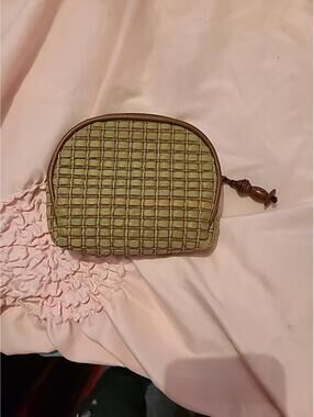 Vintage Jacobson Green/Brown Coin/Change Purse Wallet